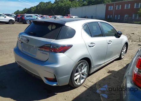 2012 Lexus Ct 200H Premium z USA, uszkodzony, nr VIN JTHKD5BHXC2098703